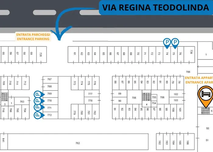 Living Como-rooms&parking קומו